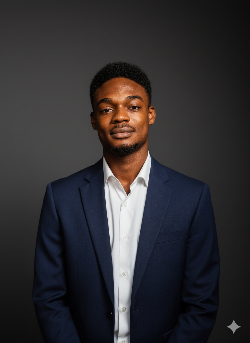Professional headshot of Solution Abiola Owoche